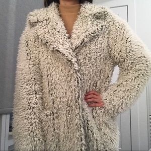 Anthropologie Teddy Coat